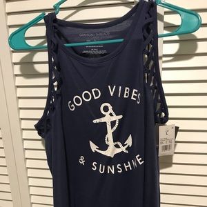 Grayson threads good vibes & sunshine tank top